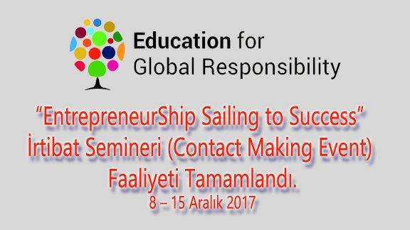 "EntrepreneurShip Sailing to Success" Proje Faaliyeti