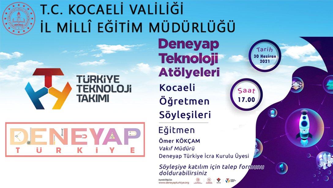 Türkiye Teknoloji Takımı Vakfı (T3 Vakfı) - Kocaeli Öğretmen Söyleşileri