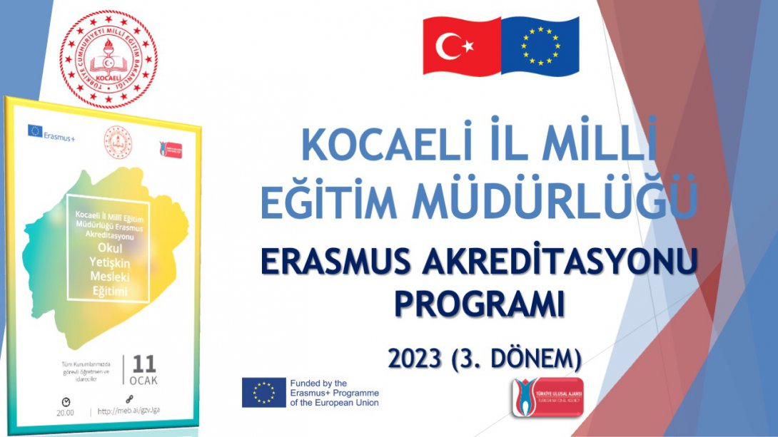 2023 Erasmus Akreditasyon 3. Dönem Tanıtım ve Bilgilendirme Semineri Gerçekleştirildi.