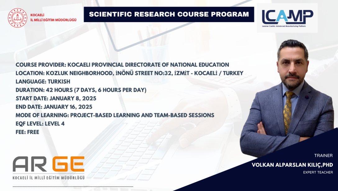 Scientific Research Course Program Course