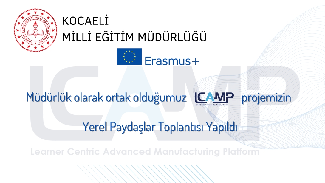 LCAMP Projesi Yerel Paydaşlar Toplantısı